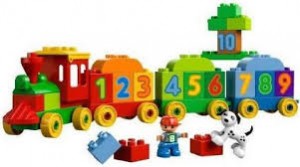 set treno dei numeri lego duplo